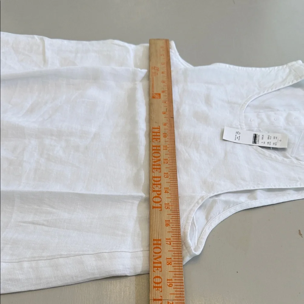 J. Crew Maxine button-back dress in linen Size Small - Picture 7 of 13